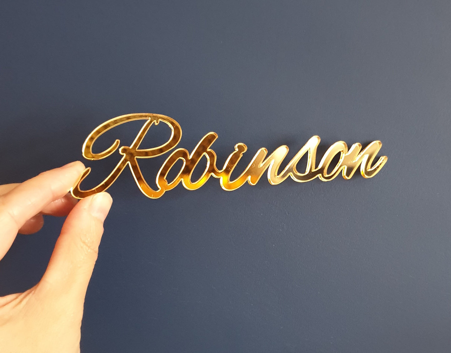 Personalised Wood or Acrylic Name Sign