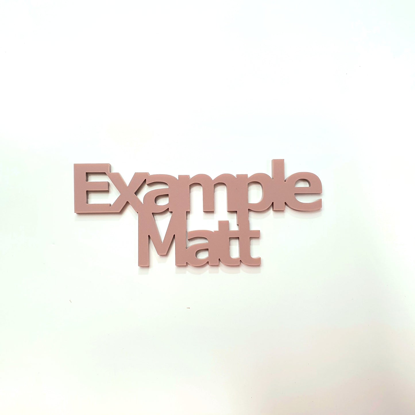 3mm Matt Colour Cast Acrylic Pill Oblong Shapes. Blanks