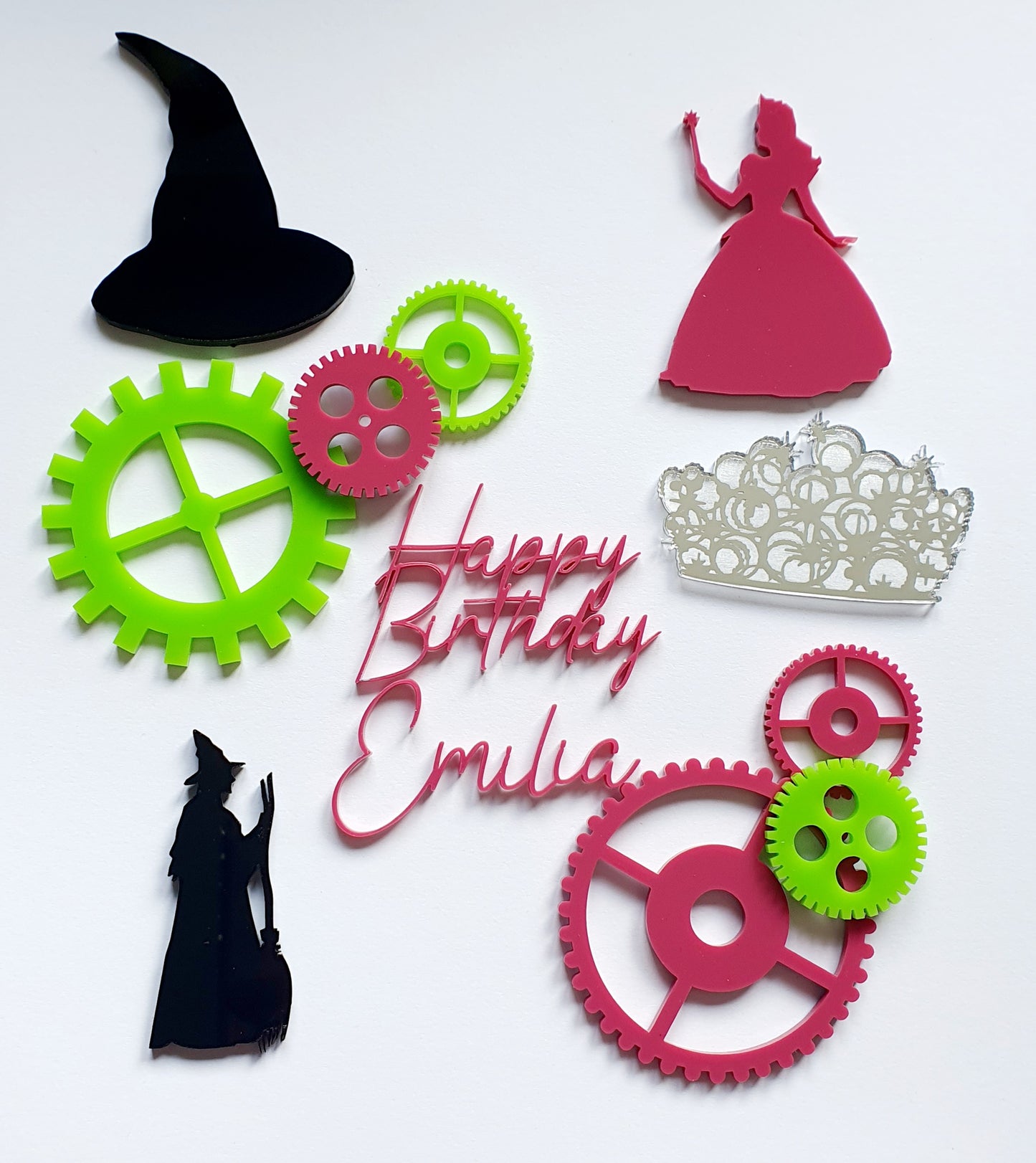 Any Theme Cup Cake/Cake Charm Set. Printed Personalised. Print your own