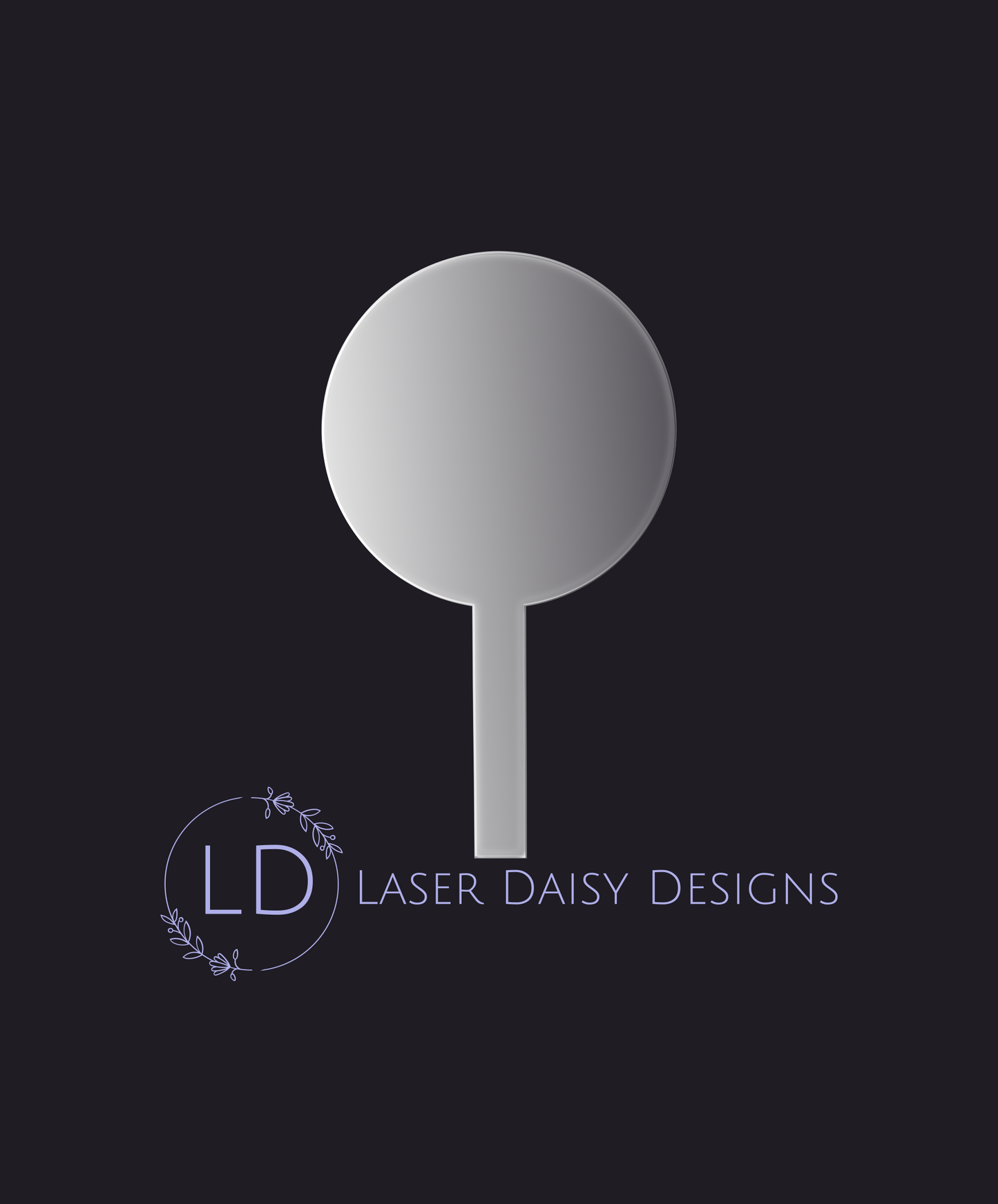 3mm Blank Clear Frosted Cake Toppers, Clear Acrylic. Various Sizes & Quantities.