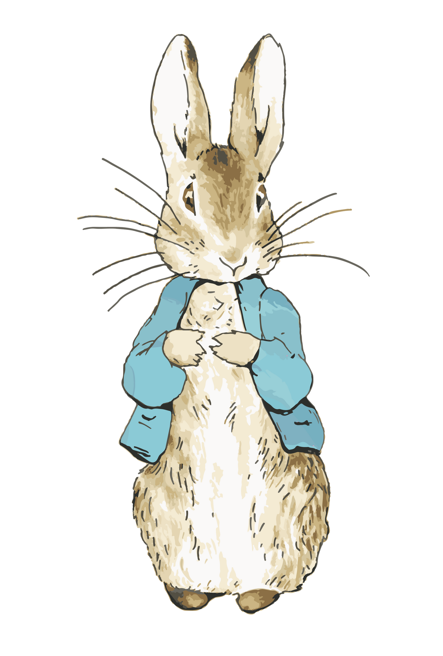 Personalised Bunny Rabbit theme printed cake topper. Various Fonts types and colours.