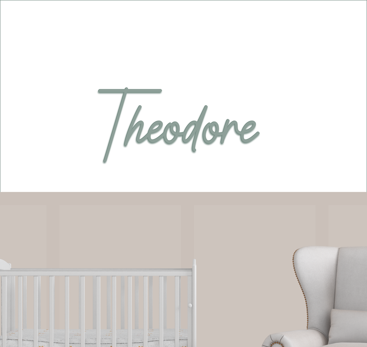 Personalised Wood or Acrylic Name Sign