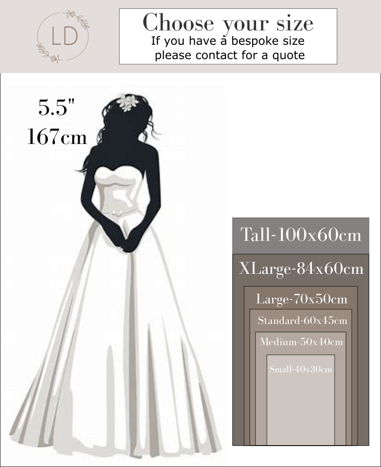 Wedding Welcome Acrylic Sign, multiple designs, fonts, colours and sizes available