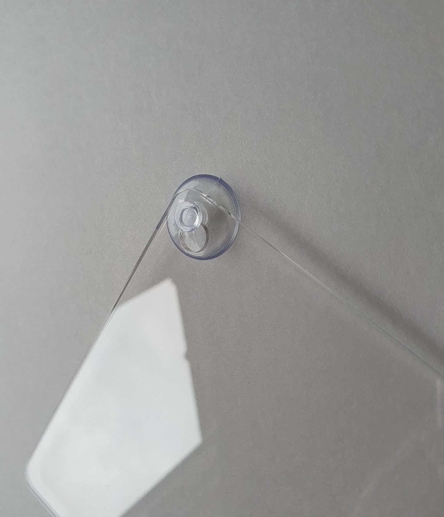 Blank Acrylic Car Hanger With Suction Cup 2mm