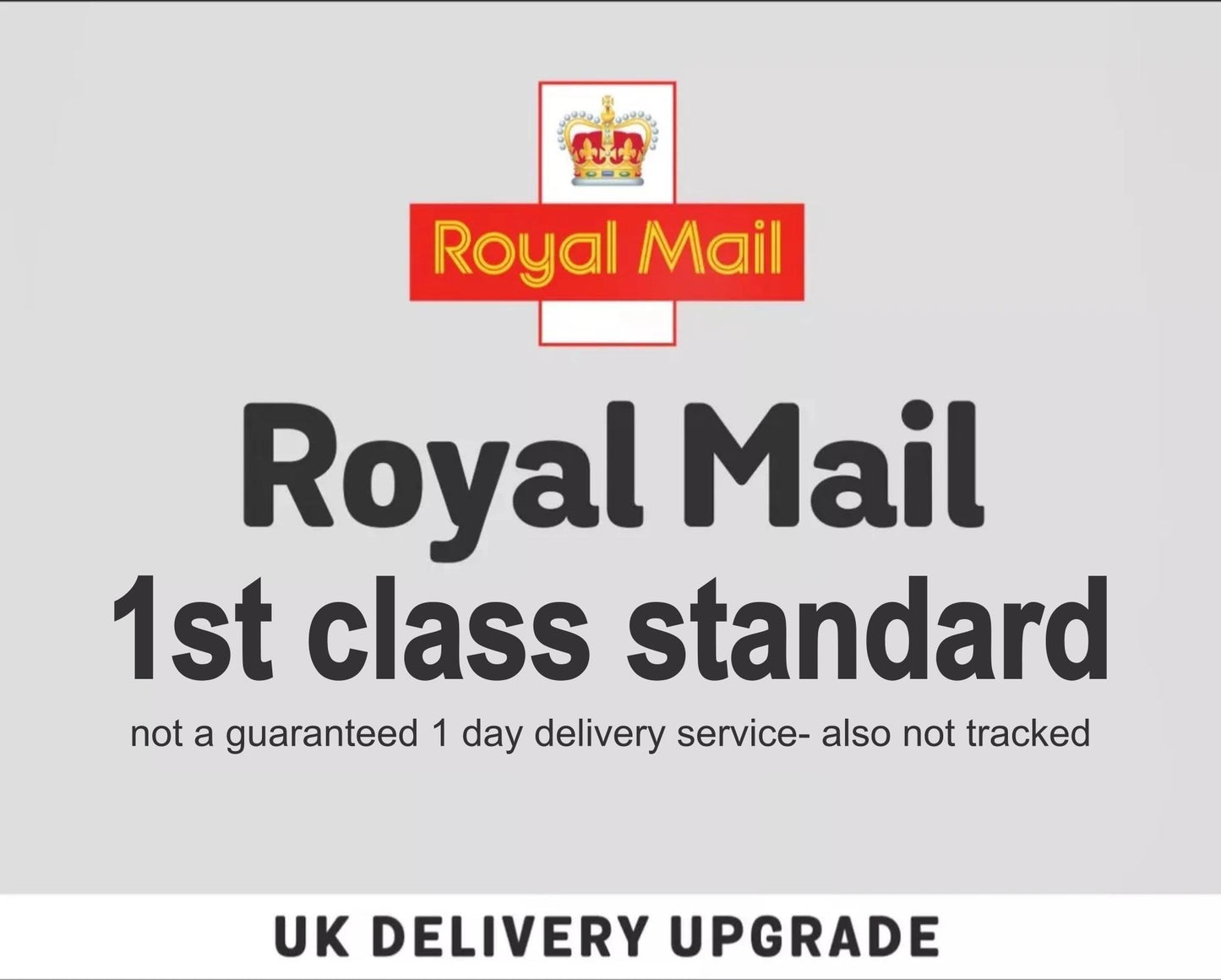 1st class Standard Postage Upgrade