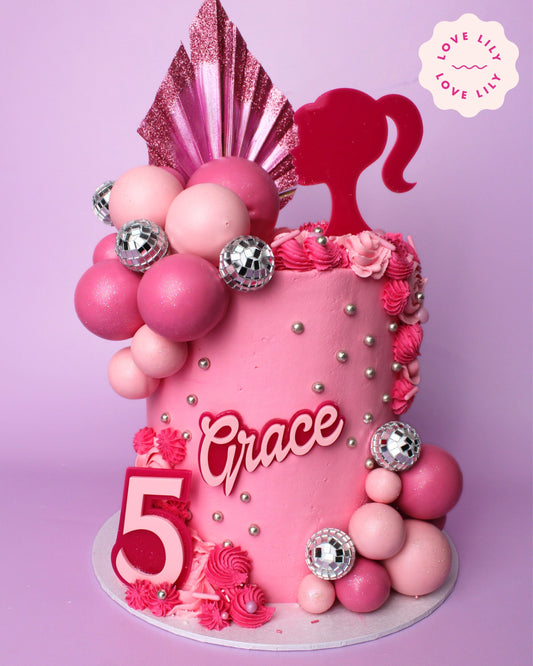 Doll Themed Charm/Topper Set. Double Layer Various Size & Colour Options.