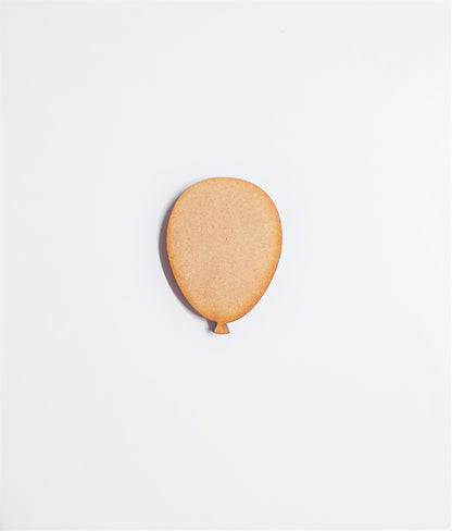 3mm MDF Wood Balloon Shape. Blanks