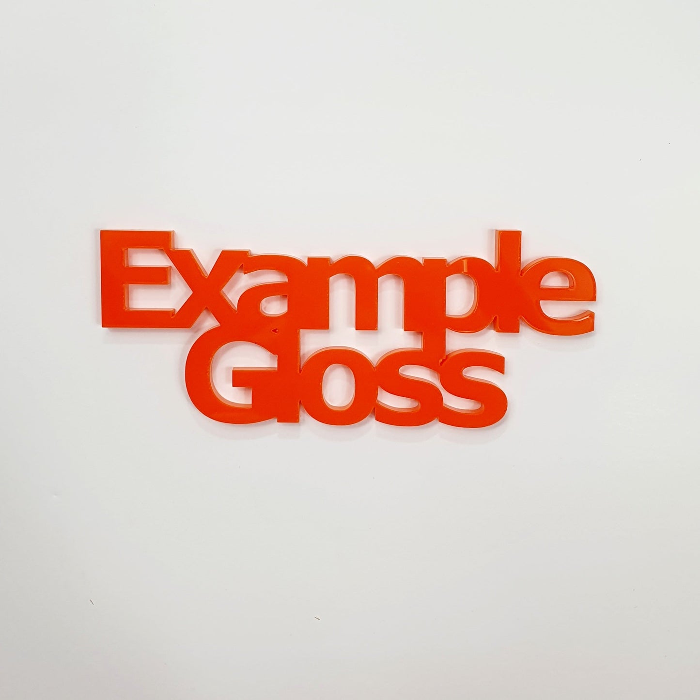 3mm Gloss Colour Cast Acrylic Rectangle Shape. Blanks