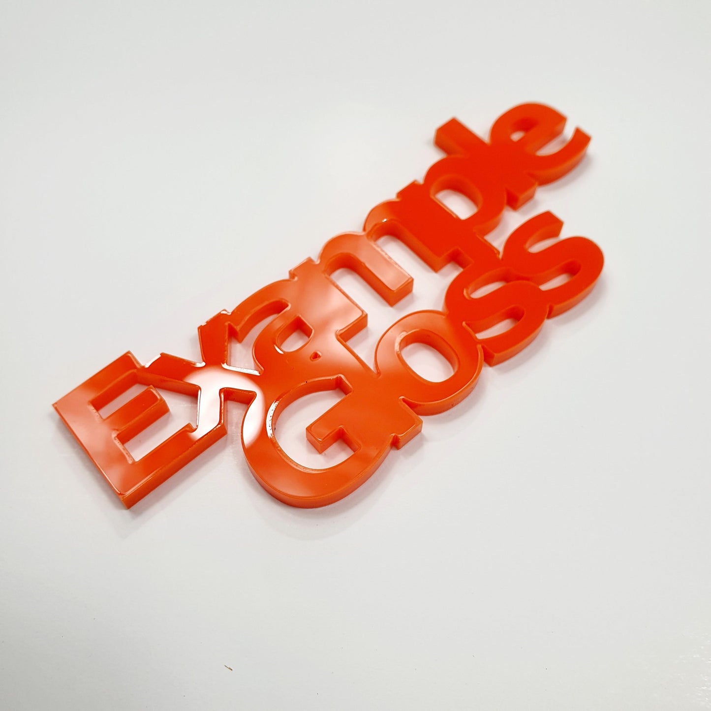 3mm Gloss Colour Cast Acrylic Rectangle Shape. Blanks