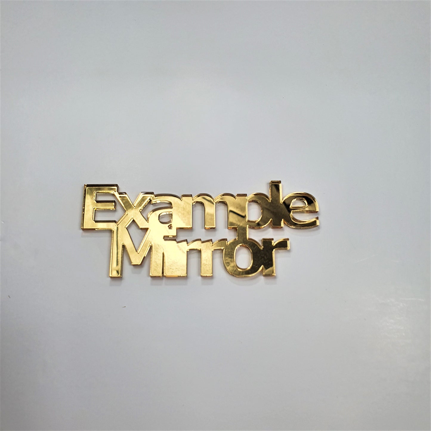 3mm Mirror Colour Acrylic Hexagon Shape. Blanks