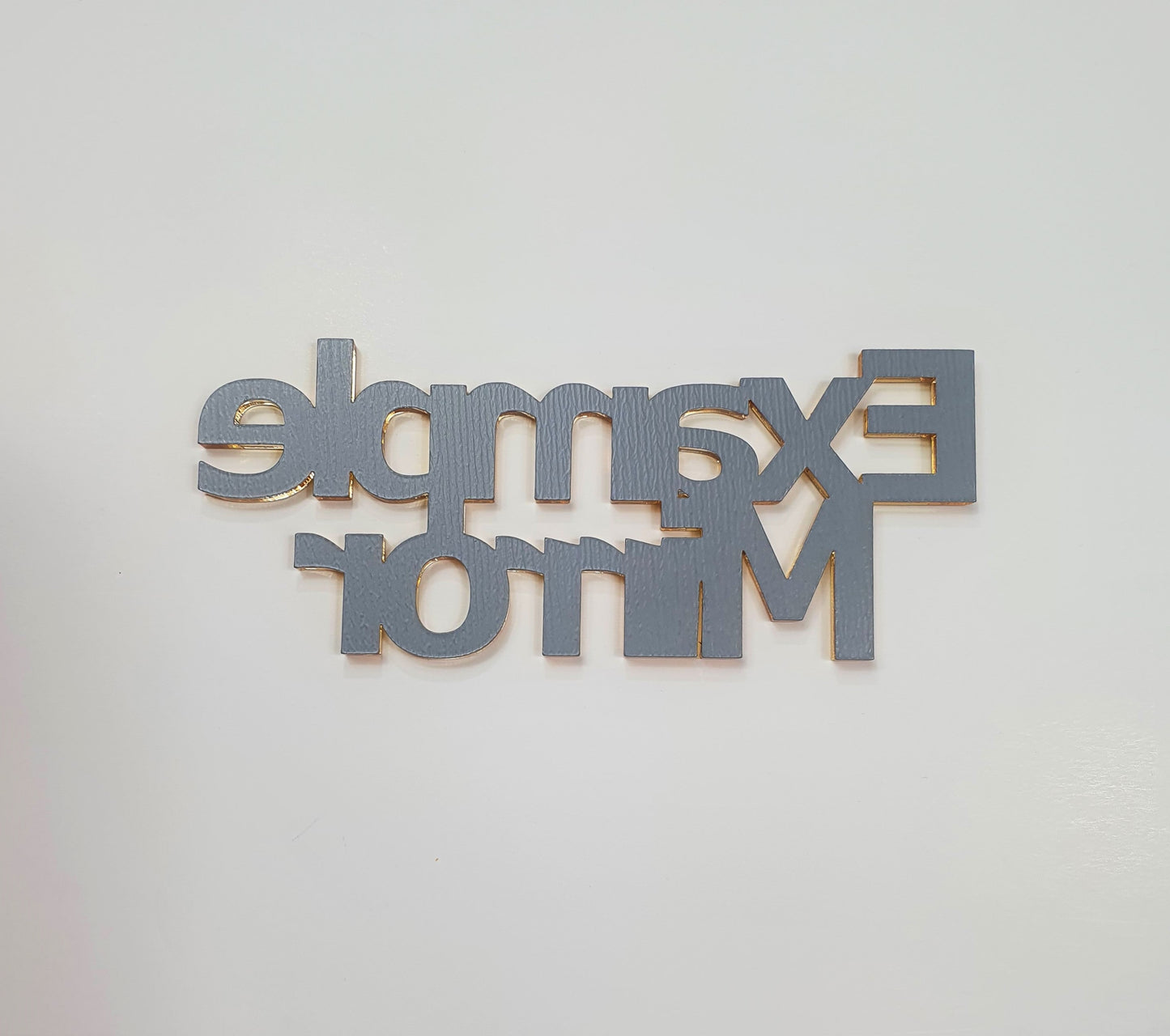 3mm Mirror Colour Acrylic Hexagon Shape. Blanks