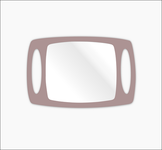 Mirror Beauty Prop Blanks. Various Colours & Sizes