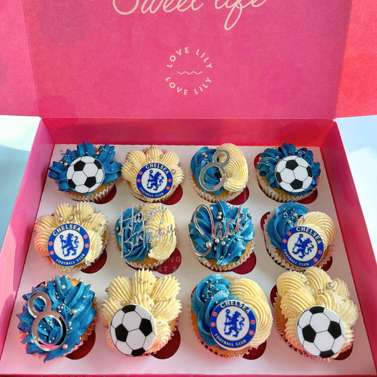 Football Theme CupCake/Cake Charm Set