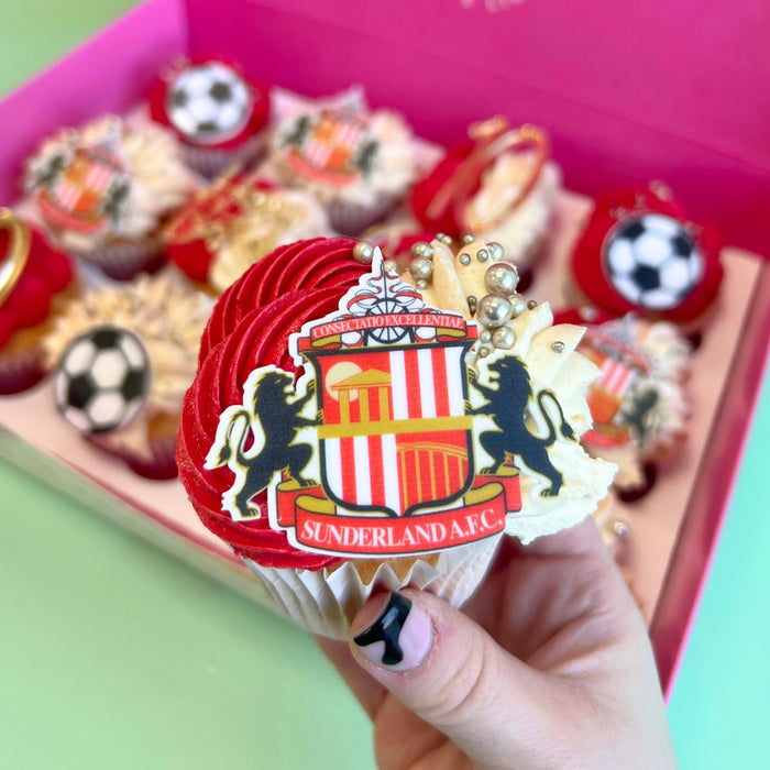 Football Theme CupCake/Cake Charm Set