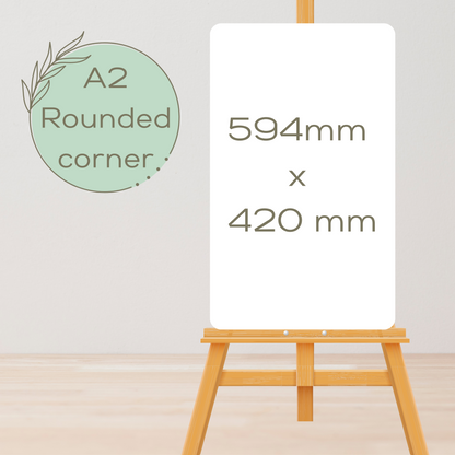 Acrylic A2 Sheets Various Colours and Quantities Available 594mmx420mm