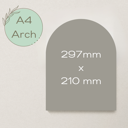 Acrylic A4 Sheets Various Colours and Quantities Available 297mmx210mm