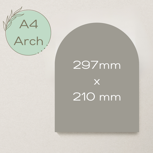 Acrylic A4 Sheets Various Colours and Quantities Available 297mmx210mm