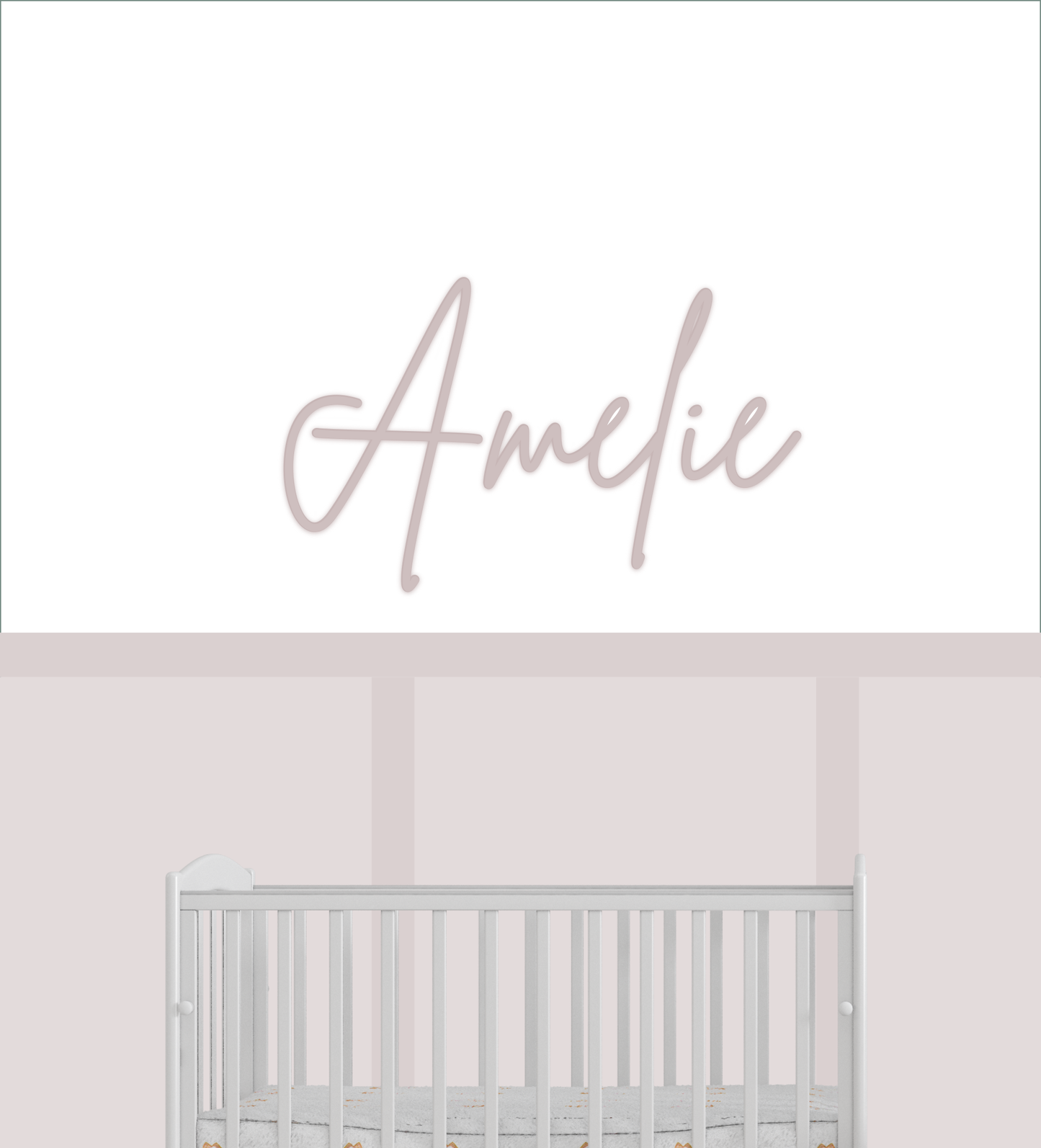 Wood or Acrylic Names/Words Sign Available in various sizes and colours