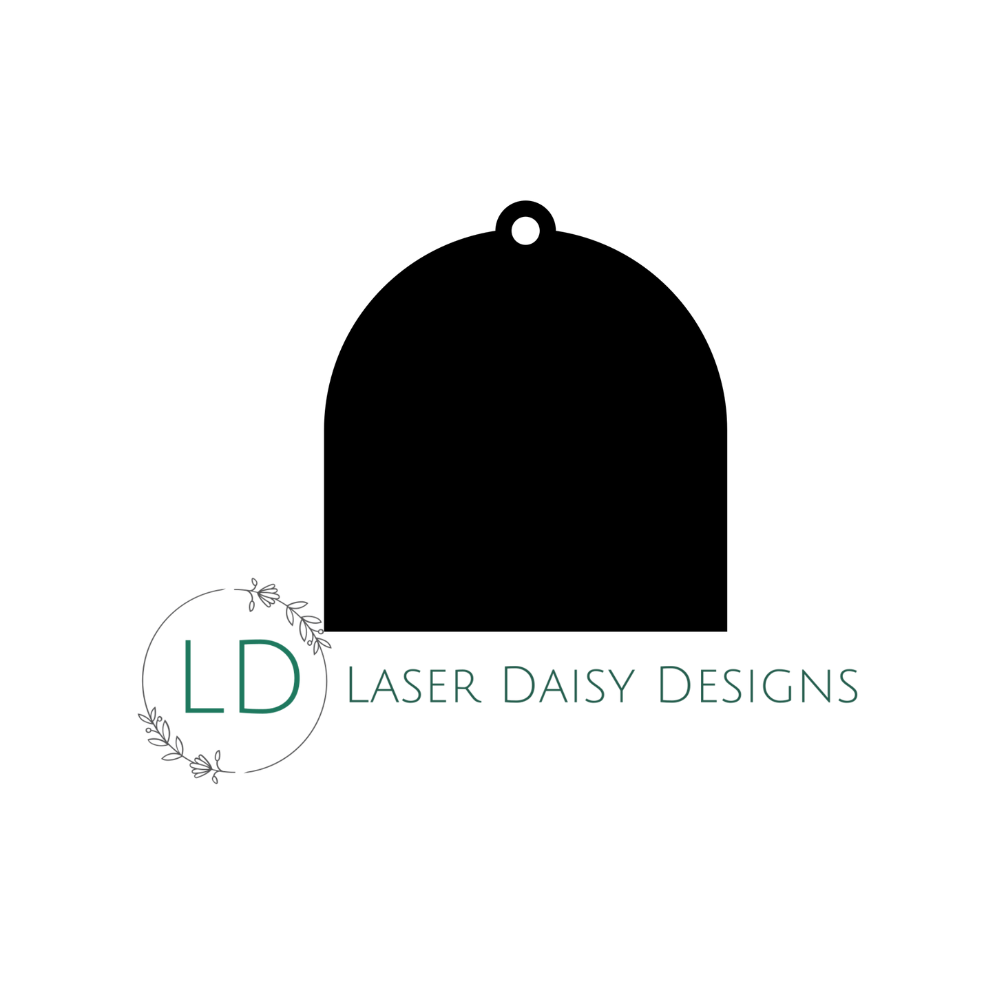 3mm MDF Wood Arch Bauble Shape. Blanks