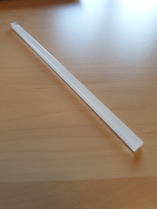 Clear acrylic sticks for craft projects, cake toppers