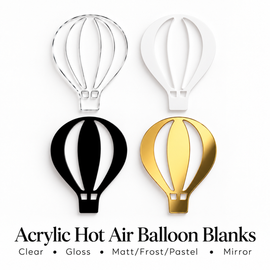 Hot Air Balloon Charm Shapes