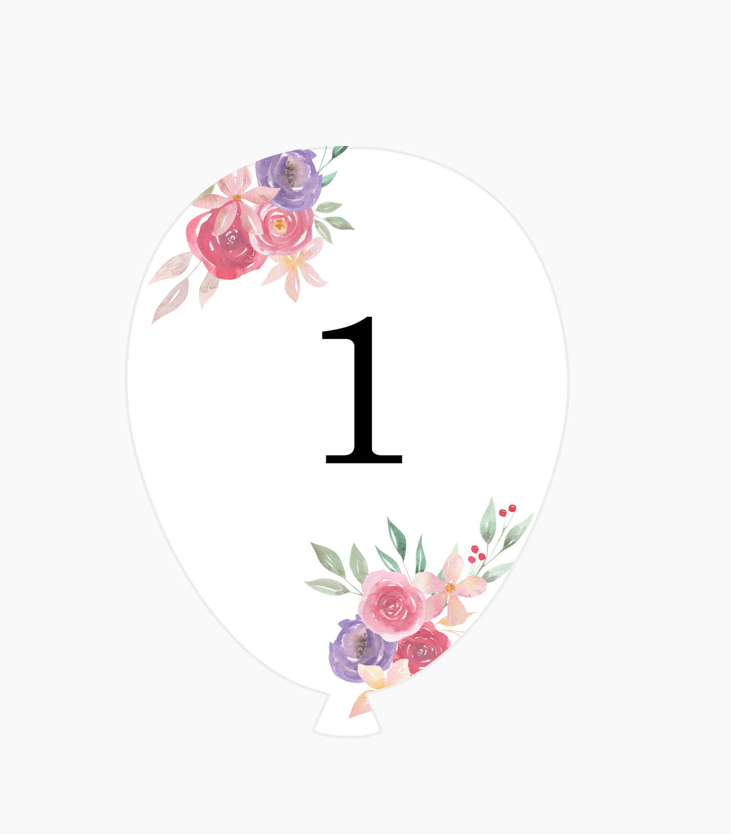 Acrylic New Baby Name Balloon, Hello World Photo Prop