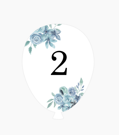 Acrylic New Baby Name Balloon, Hello World Photo Prop