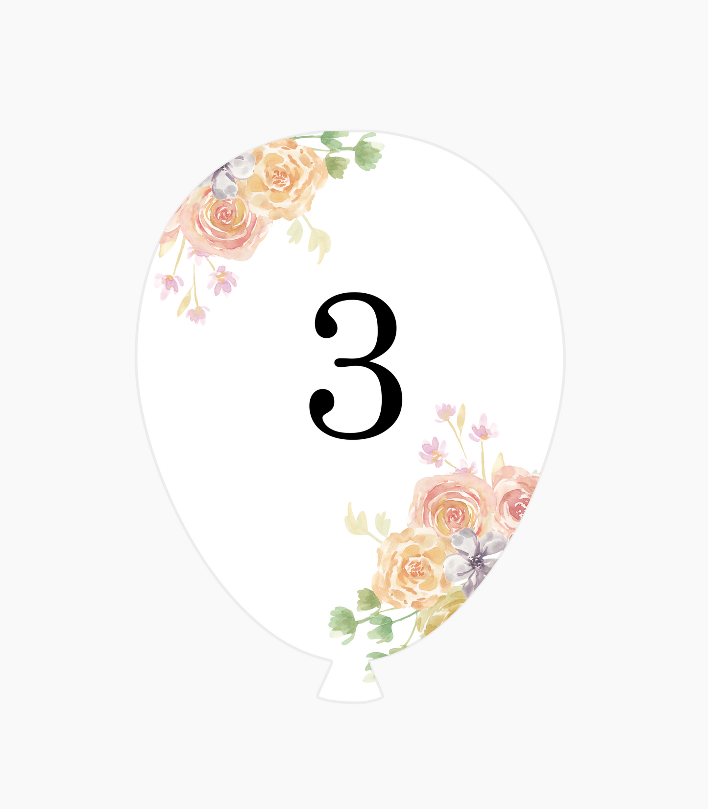 Acrylic New Baby Name Balloon, Hello World Photo Prop