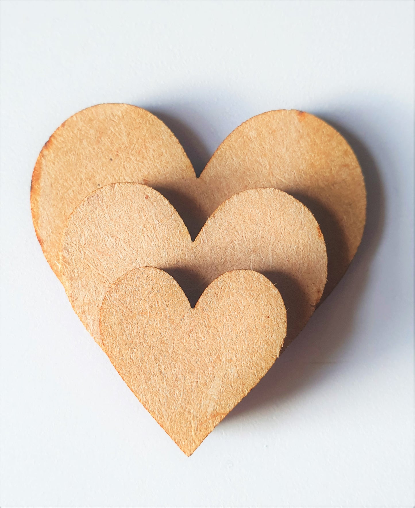 3mm MDF Wood Heart Shape. Blanks