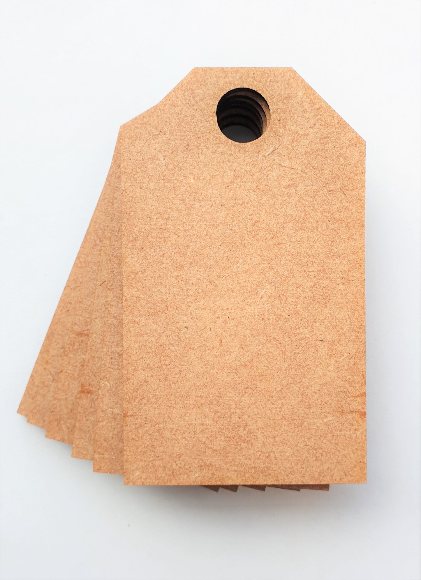3mm MDF Wood Gift Tag Shape. Blanks