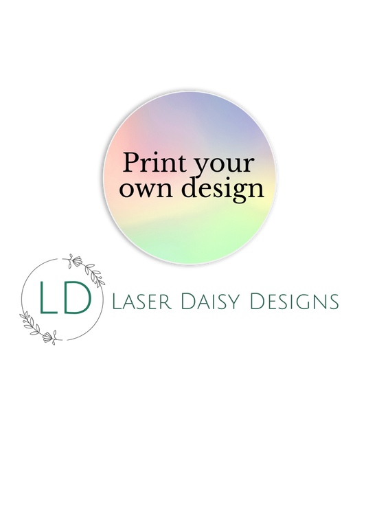 Print Your Own Acrylic Shapes. 3mm Gloss Colour available in various shapes, sizes and colours.