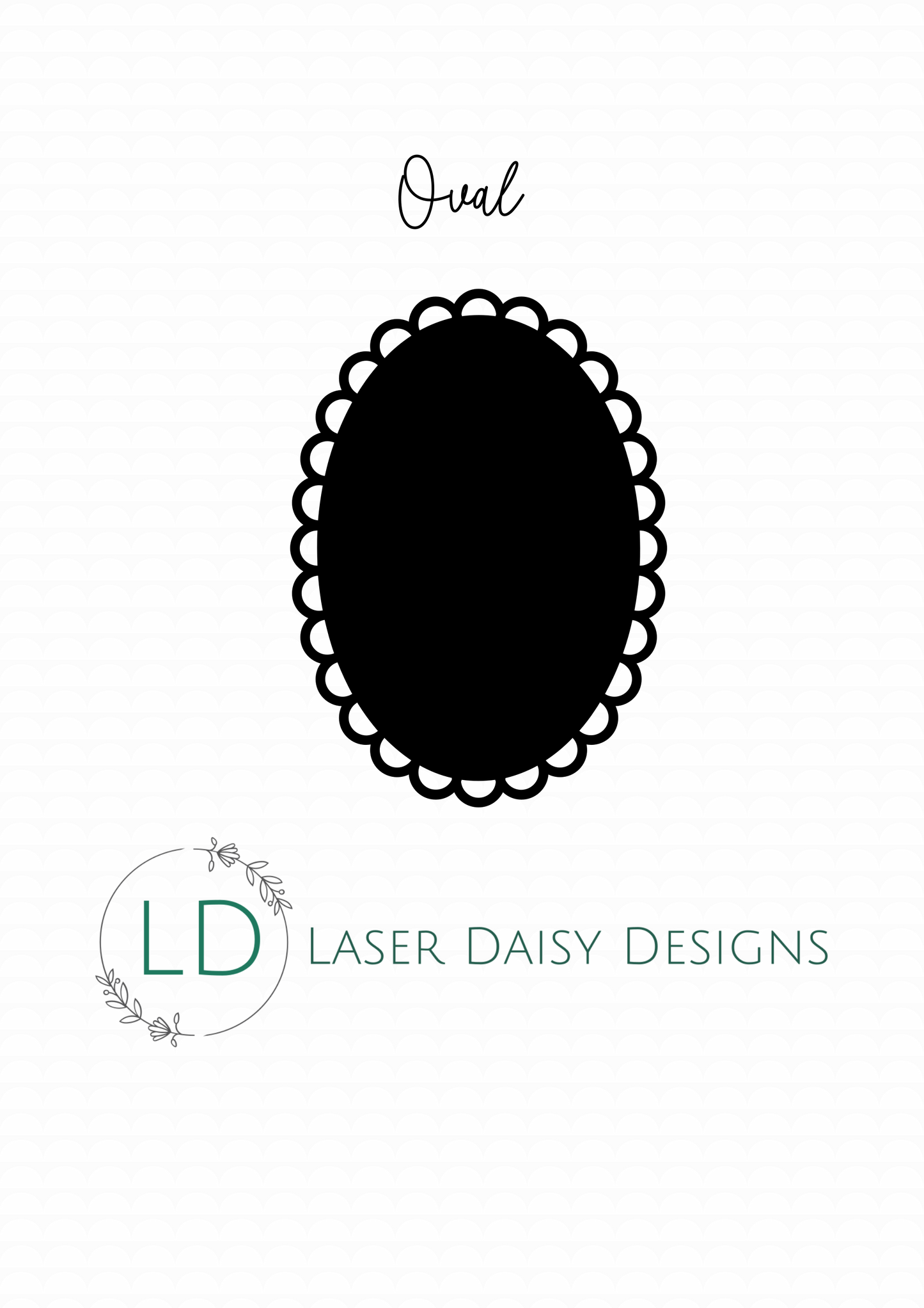2mm Clear Cast Acrylic Scalloped shapes with lace border. Blanks