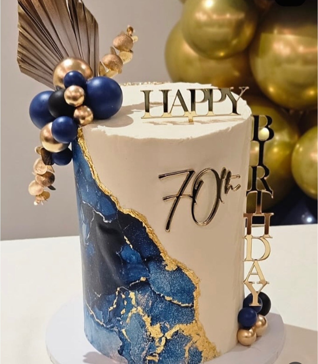 Acrylic Happy Birthday Cake Topper Set. Various Colours & Sizes. Optional age charm
