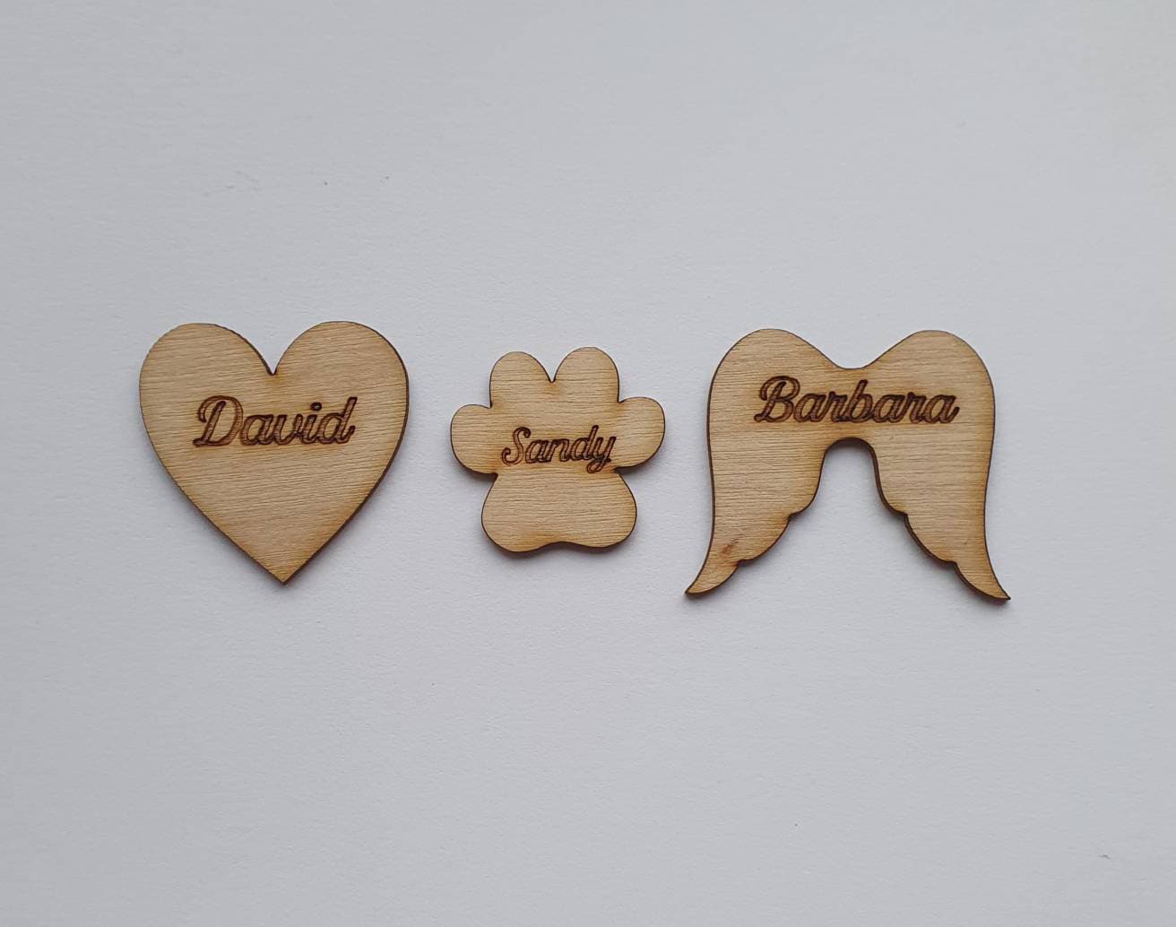Single additional/replacement hearts/wings/paws for Family Tree