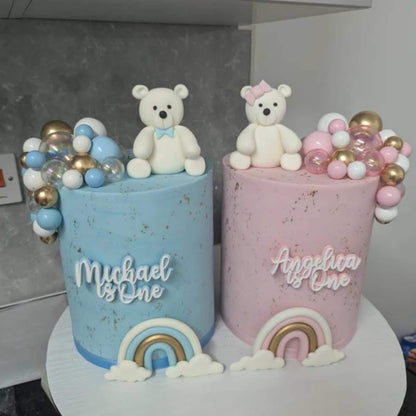 Double layer Name is Age Charm or Topper. Various Size & Colour Options.