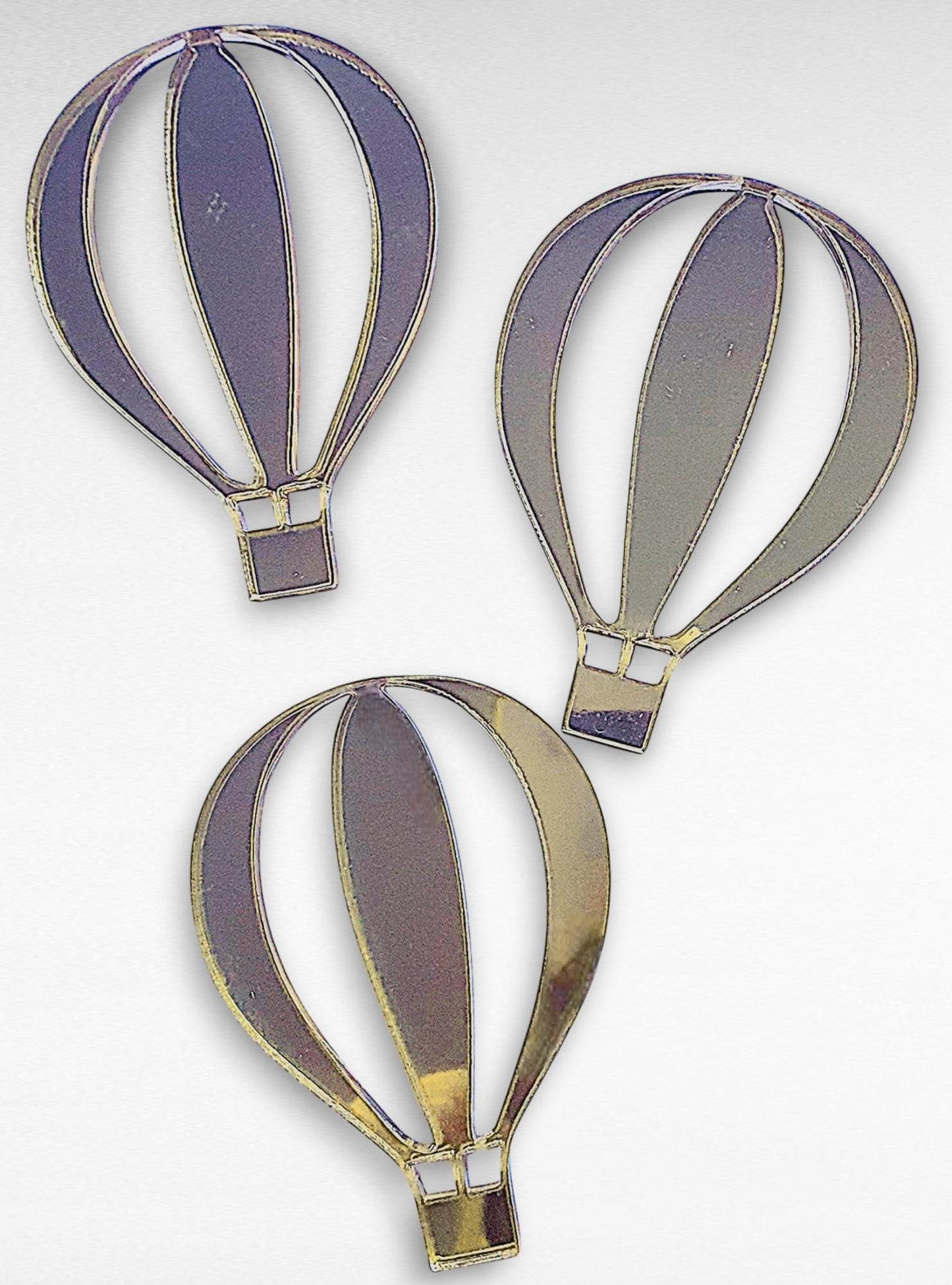 Hot Air Balloon Charm Shapes