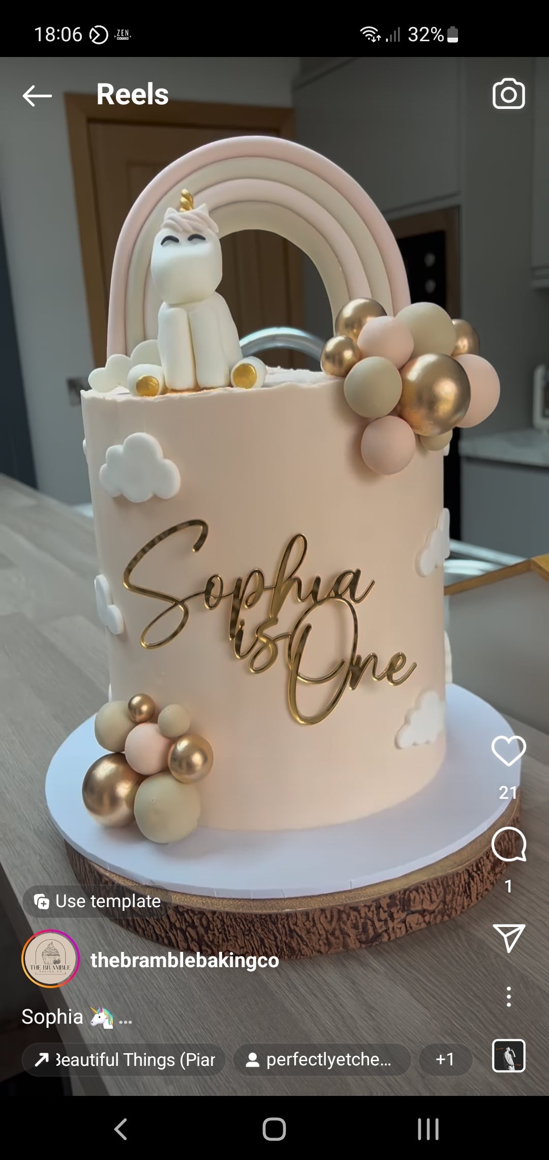 Acrylic Name is Age Cake Topper or Charm. Various Fonts, Colours & Sizes
